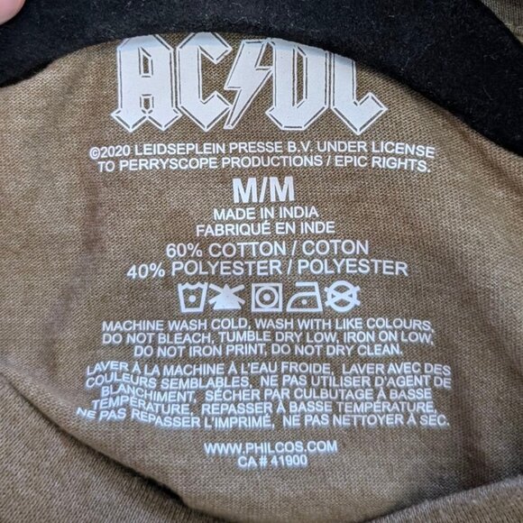 (2/$20) AC/DC High Voltage Tee - Picture 4 of 4